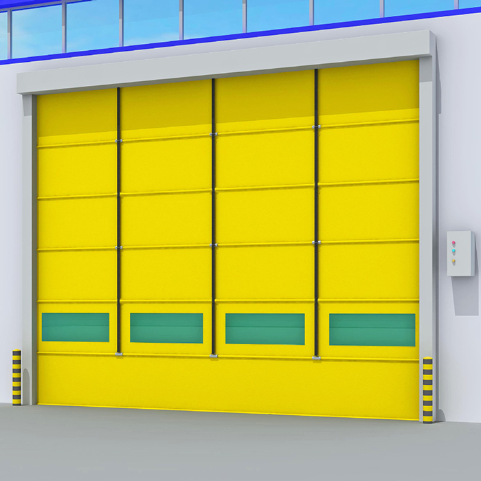 Stacking Rapid Door