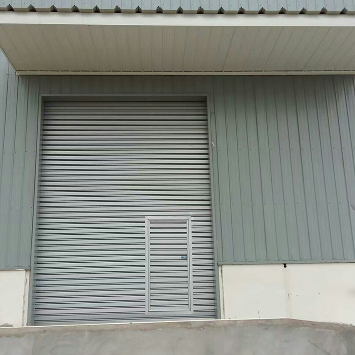 Steel Wind Resistant Roller Shutter Door